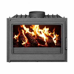 Focar de semineu din fonta pe combustibil solid Ferlux C18 - 10 kw