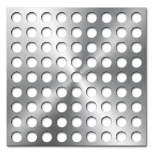 Tabla din aluminiu perforată