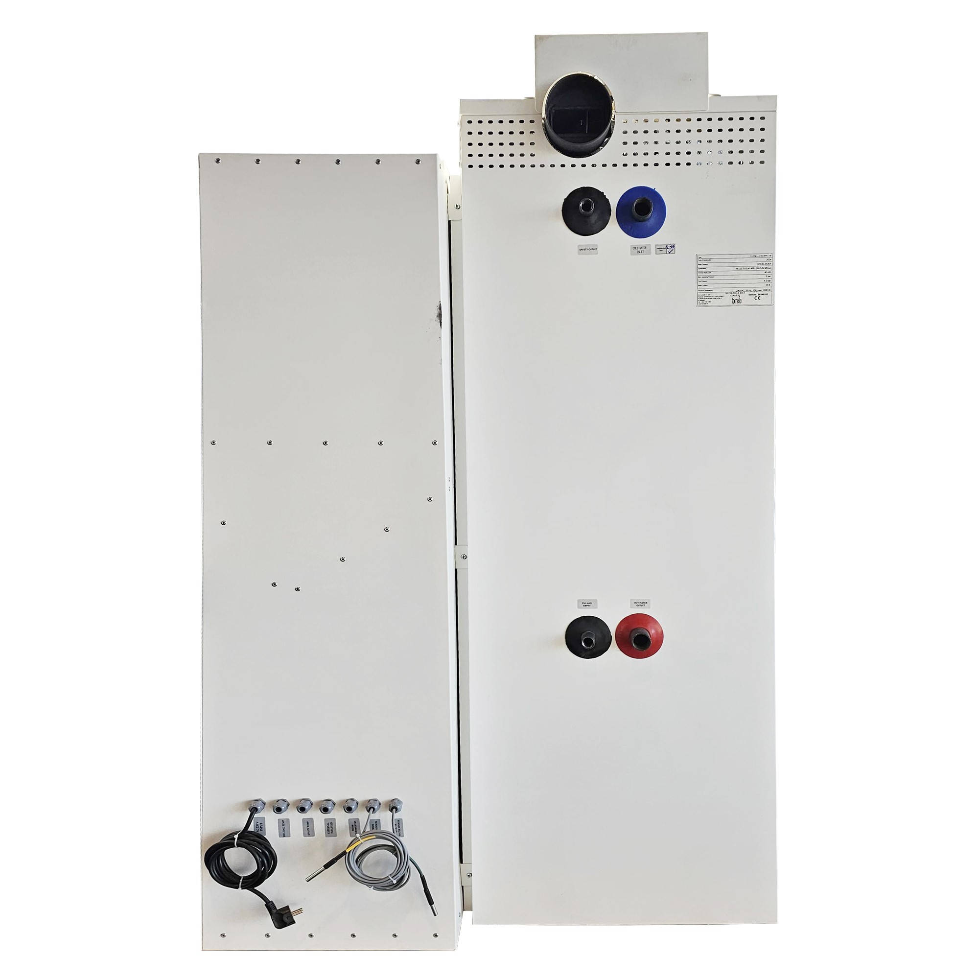 Centrala pe peleti Fornello Slimpel Performance 40 kw - imagine 3