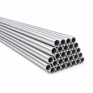 Tevi din aluminiu rotunde