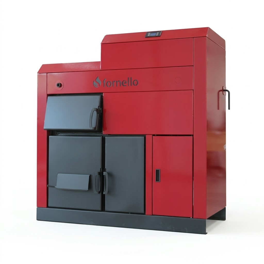 Centrală mixtă Fornello Eco Energy pe lemne și peleți